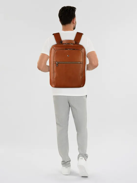 Jekyll & Hide Mochila de negocios Bloqueo RFID Piel natural 36 cm Compartimento para el portátil Jekyll & Hide Mochila de negocios Bloqueo RFID Piel natural 36 cm Compartimento para el portátil