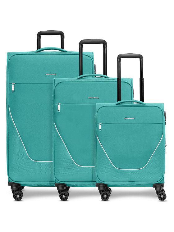 Stratic taska 4-hjuls kuffertsæt 3 stk. med stretchfold