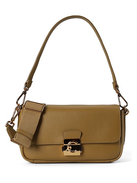 Coccinelle C-Me Lock Skuldertaske Læder 24 cm