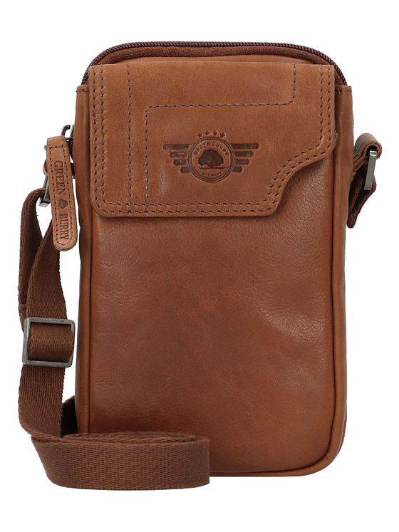 Greenburry Vintage Skuldertaske Læder 13 cm