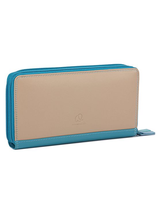 Mywalit Medium Tri-fold pung i læder 14 cm