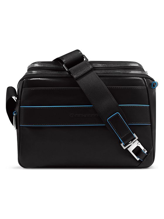 Piquadro Blue Square Skuldertaske Læder 27 cm