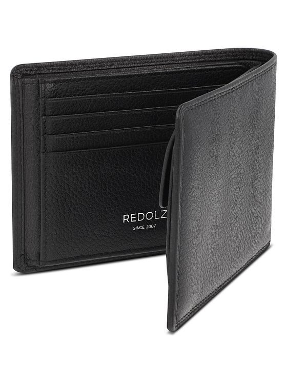 Redolz Leather Essentials QF pung RFID læder 12 cm fold-ud