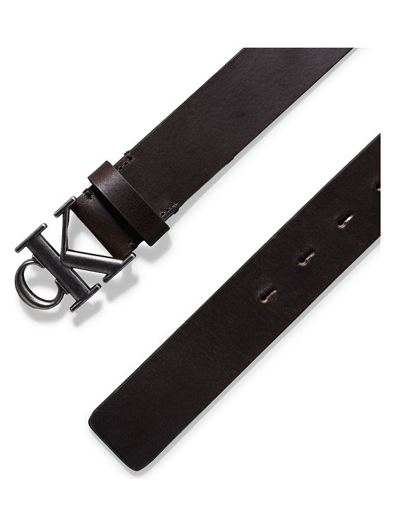Calvin Klein Jeans Round Mono Pásek Kůže