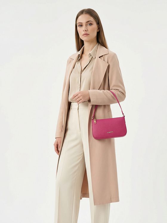 Lazarotti Bologna Leather Pochette taška přes rameno kůže 22 cm