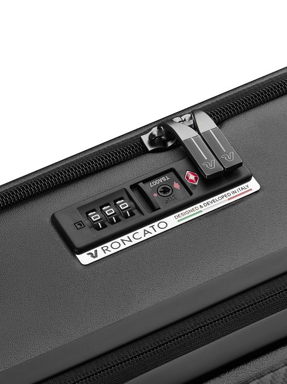 Roncato Florence 4-hjulet kabinevogn 55 cm med udvidelsesfoldet laptoprum