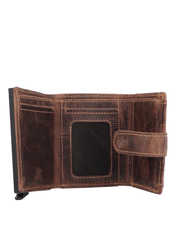 Greenburry Vintage Peněženka RFID ochrana Kůže 8 cm