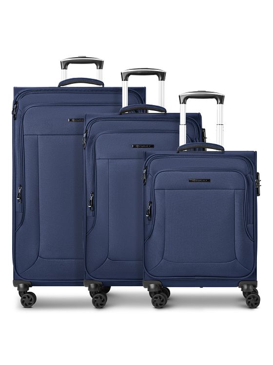 Franky Melbourne 3.0 4-Rollen Kofferset 3tlg. mit Dehnfalte Franky Melbourne 3.0 4-Rollen Kofferset 3tlg. mit Dehnfalte