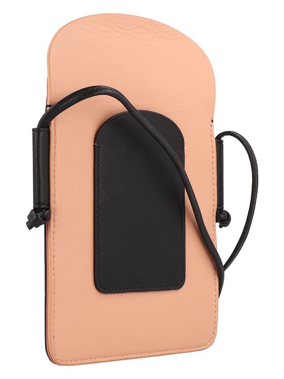 DuDu Farverigt Minorca-mobiltaske i læder 12 cm