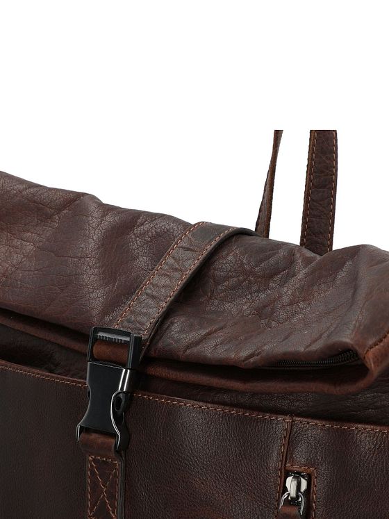 Jack Kinsky Porto Batoh Kůže 43 cm Kapsa na notebook