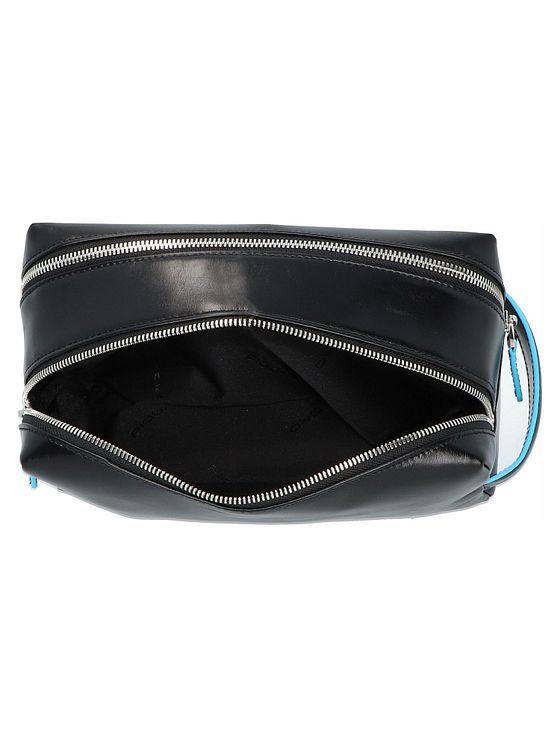 Piquadro Blue Square Toilettaske Læder 25 cm