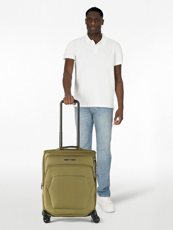 Samsonite Spark Sng Eco 4 kolečka Kabinkový kufr 55 cm s roztažitelným záhybem