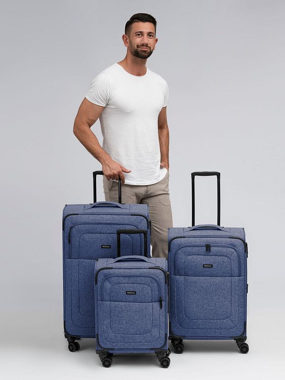 Redolz Essentials 12 THREE SET 4 hjul Kuffert 3-delt med strækfold