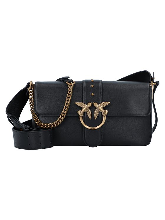 PINKO Love One Skuldertaske Læder 27 cm