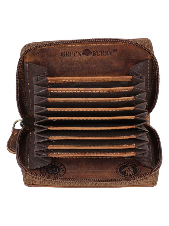 Greenburry Vintage kreditkortholder RFID læder 7,5 cm Greenburry Vintage kreditkortholder RFID læder 7,5 cm