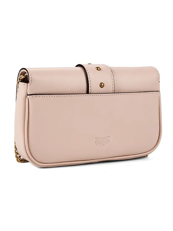 PINKO Love One Crossbody-väska Läder 20 cm PINKO Love One Crossbody-väska Läder 20 cm