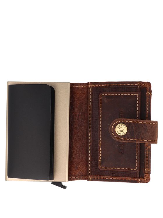 Greenburry Vintage Pung RFID-beskyttelse Læder 7.5 cm