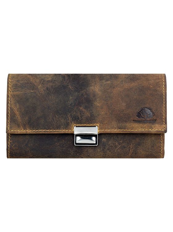 Greenburry Vintage pung i læder 17 cm