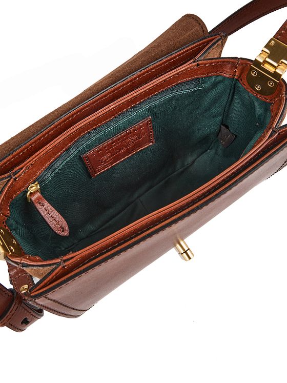 The Bridge Mia Bolsa de hombro Piel natural 22 cm The Bridge Mia Bolsa de hombro Piel natural 22 cm