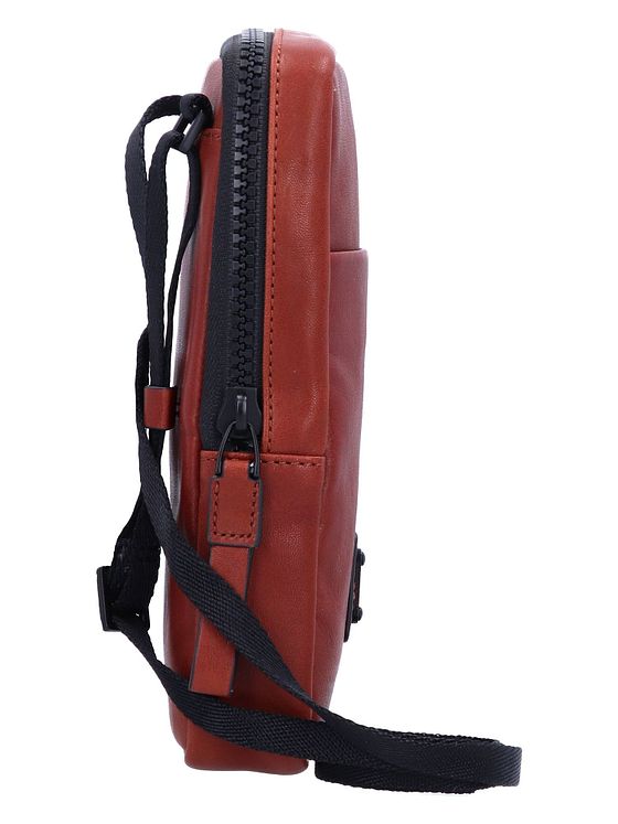 Piquadro Harper mobiltelefontaske i læder 12 cm