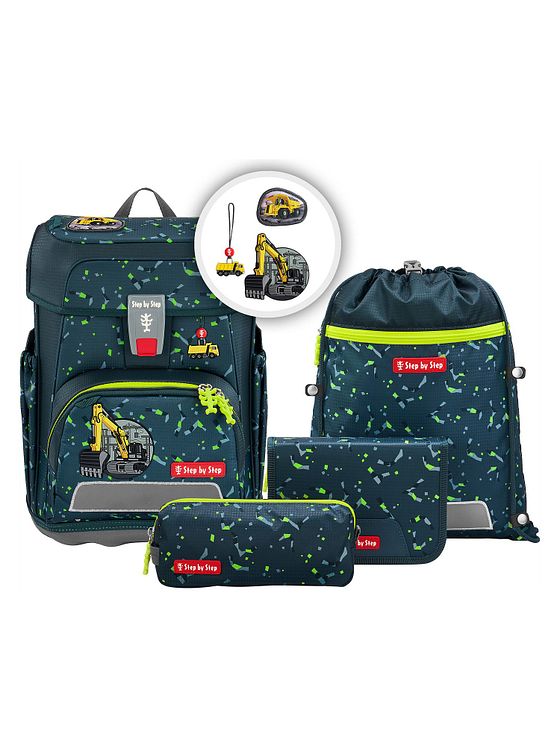 Step by Step Cloud Skoleransel-sæt 5-delt Step by Step Cloud Skoleransel-sæt 5-delt