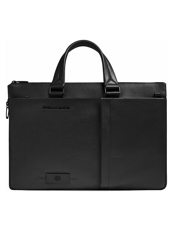 Piquadro Russel Dokumenttaske RFID-beskyttelse Læder 42 cm Laptoprum