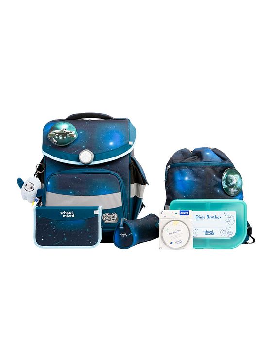 School-Mood Timeless Pro Skoleransel-sæt 7-delt