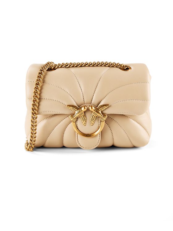 PINKO Love Puff Skuldertaske Læder 23 cm