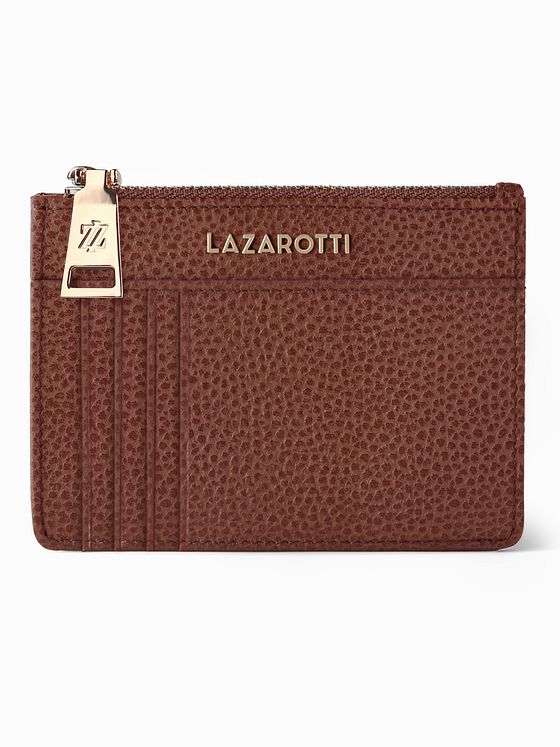 Lazarotti Bologna lædernøgleholder Kortholder i læder 11,5 cm med rum til luftmærker