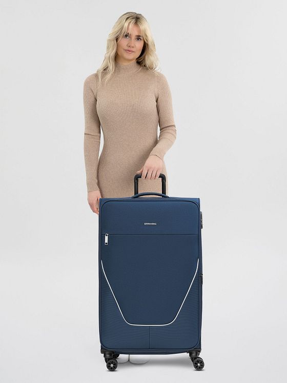 Stratic taska 4-pyöräinen vaunu L 76 cm, jossa on laajennuslaite