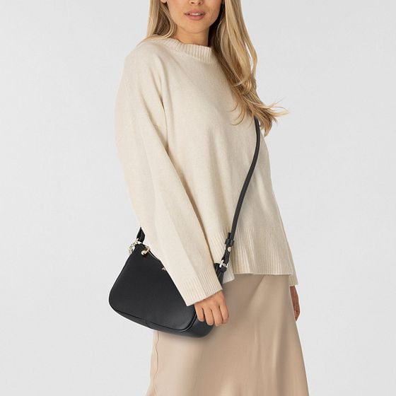 Boss Numah Skuldertaske Læder 19 cm