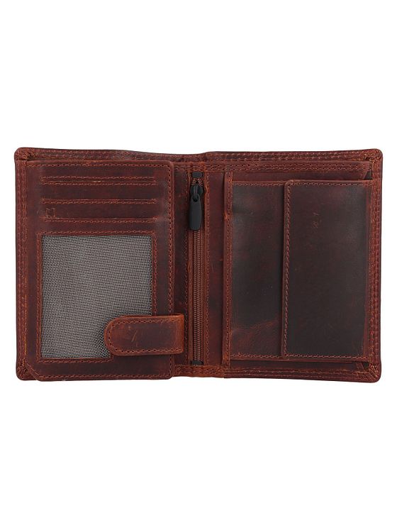 Jack Kinsky Monterey Pung RFID-beskyttelse Læder 10.5 cm