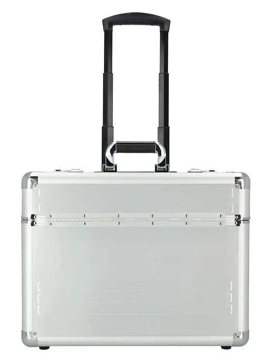 Dermata Pilot-trolley med 2-hjulet konstruktion i Aluminium, 48 cm, med laptop-rum Dermata Pilot-trolley med 2-hjulet konstruktion i Aluminium, 48 cm, med laptop-rum