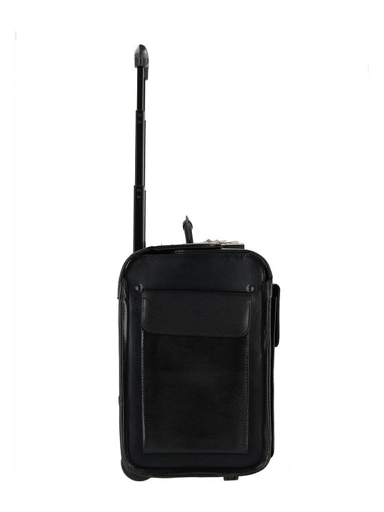 Dermata 2 hjul Pilot-trolley Læder 39 cm