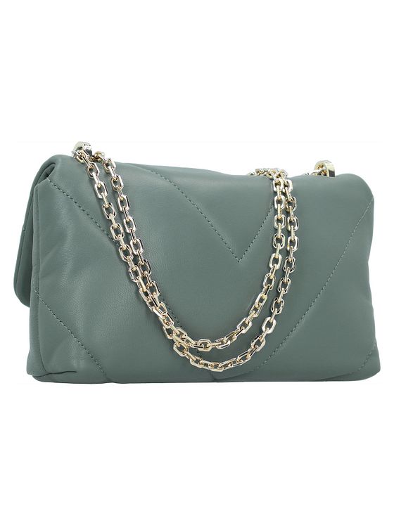 Patrizia Pepe Fly Polstret skuldertaske i læder 25 cm Patrizia Pepe Fly Polstret skuldertaske i læder 25 cm