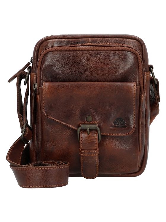 Greenburry Rugged Skuldertaske Læder 21 cm