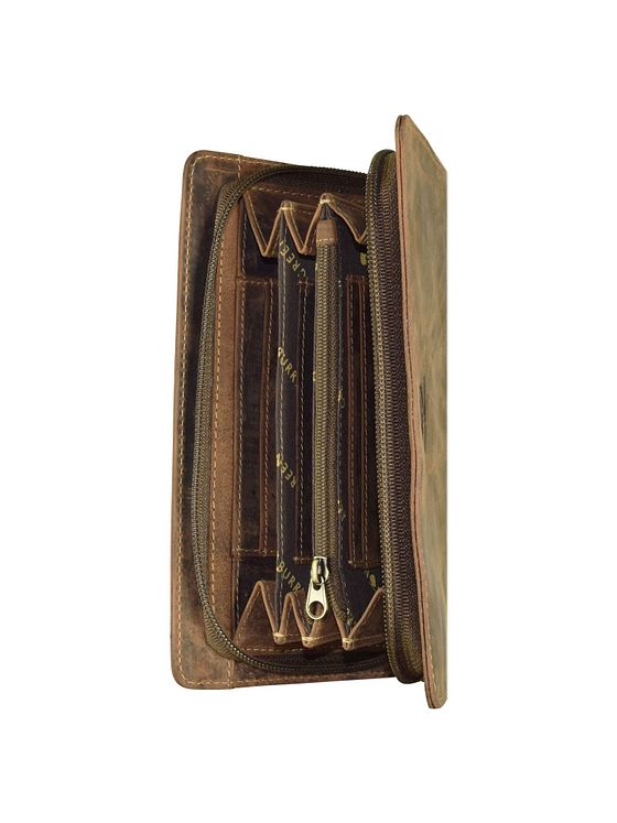 Greenburry Vintage pung i læder 18 cm