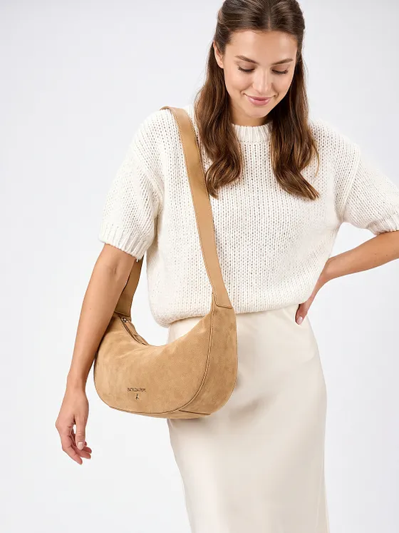 Patrizia Pepe Bolsa de hombro Piel natural 34 cm Patrizia Pepe Bolsa de hombro Piel natural 34 cm