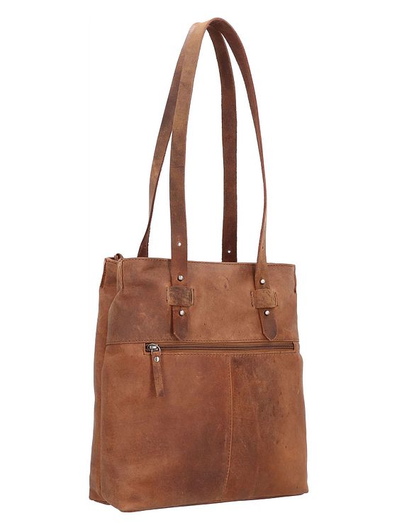 Harold's Antic skuldertaske i læder 29 cm