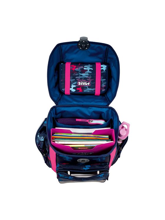 Scout Genius Skoleransel-sæt 4-delt
