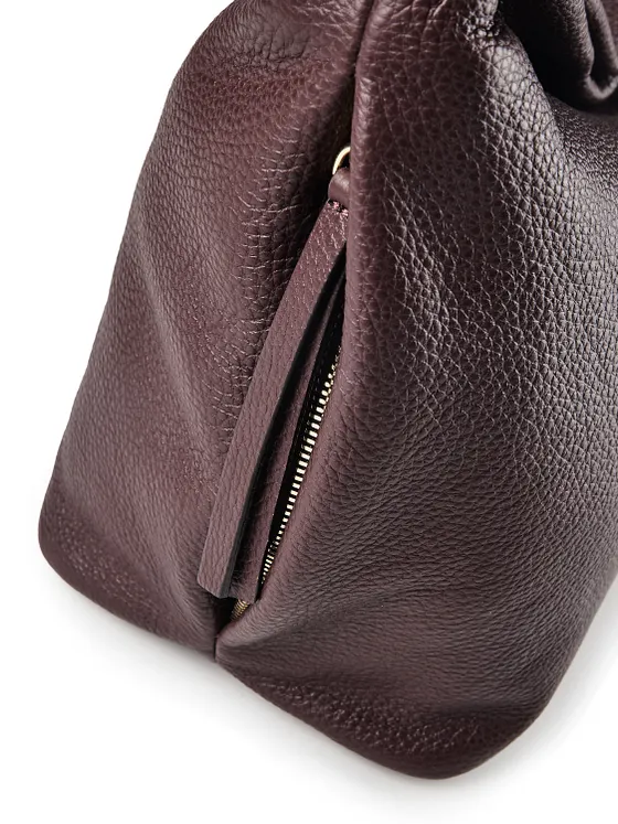 abro Ebony Skuldertaske Læder 39 cm