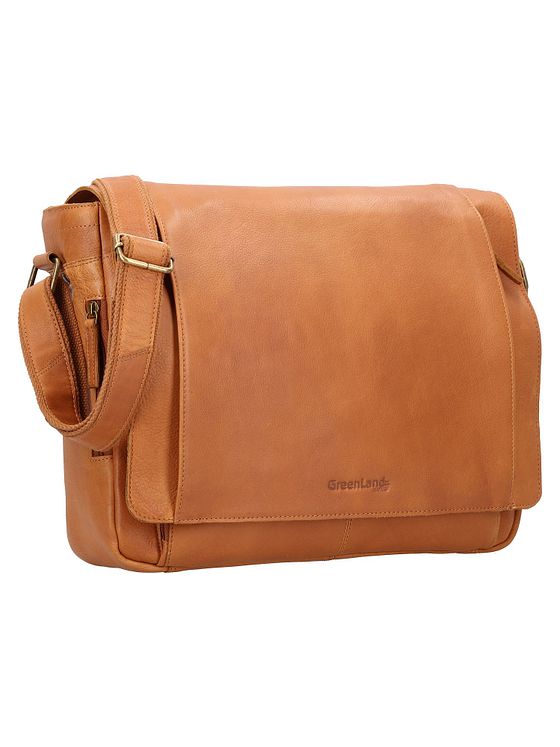 Greenland Nature Nature Messenger læder 39 cm rum til bærbar computer