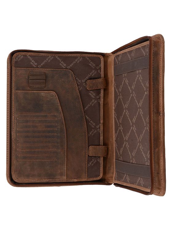 Greenland Nature Montenegro skriveetui i læder 34 cm Greenland Nature Montenegro skriveetui i læder 34 cm