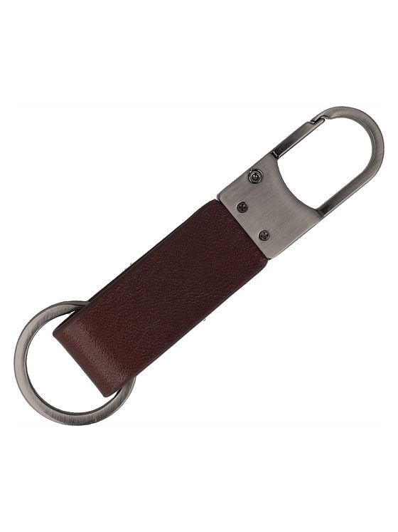 Braun Büffel Country nøglering i læder 10 cm