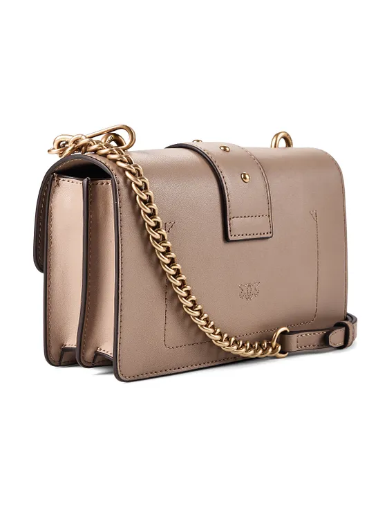 PINKO Love One Crossbody-väska Läder 21 cm PINKO Love One Crossbody-väska Läder 21 cm