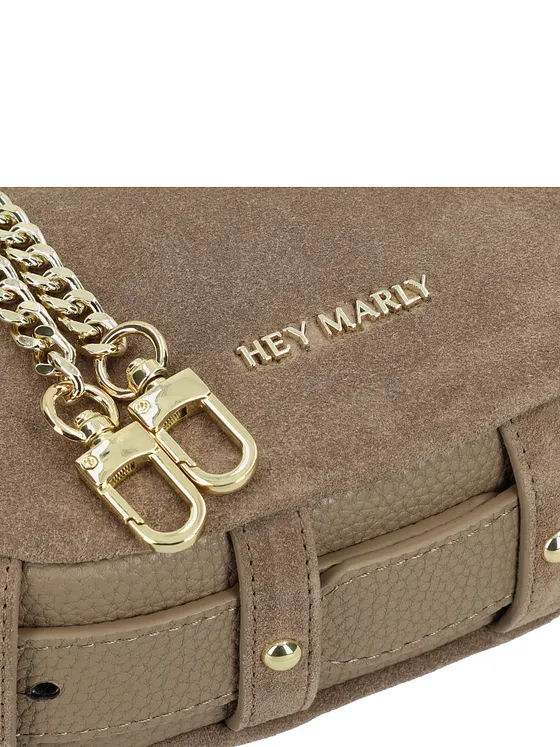 Hey Marly Lifetime Sister Suede Bolsa de hombro Piel natural 25 cm Hey Marly Lifetime Sister Suede Bolsa de hombro Piel natural 25 cm