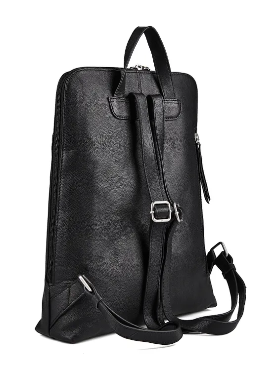 Jost Lysa Daypack Läder 36 cm Laptopfack