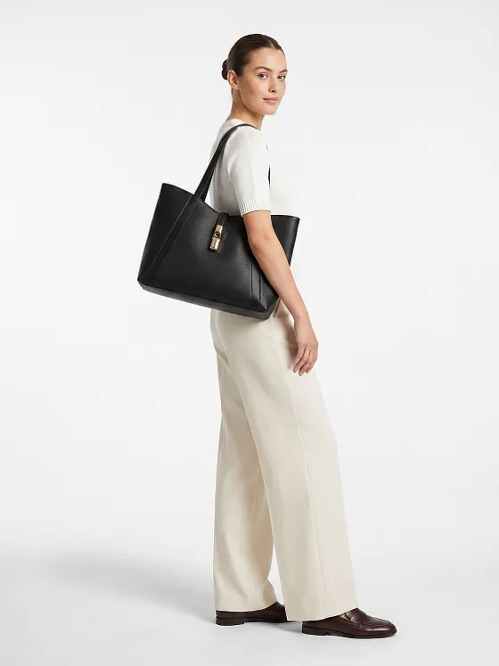 Furla Goccia Shopper taske L Læder 37 cm