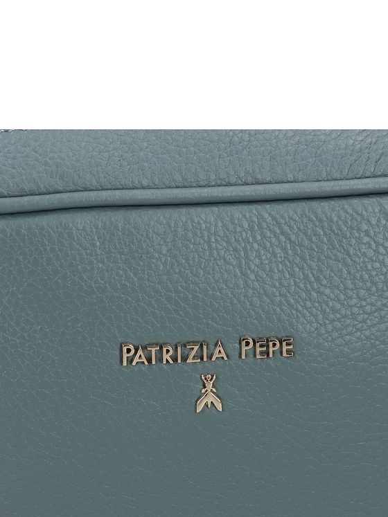 Patrizia Pepe Skuldertaske i læder 20 cm