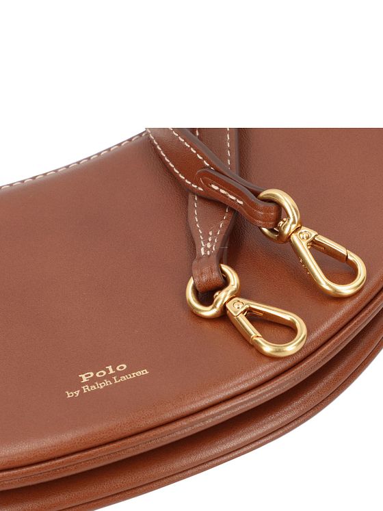 POLO RALPH LAUREN Polo ID Skuldertaske Læder 24 cm